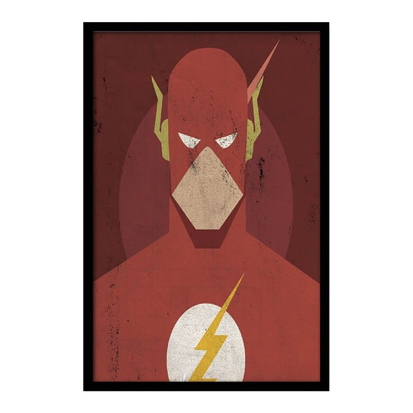 Plakat Red Flash, 35x30 cm