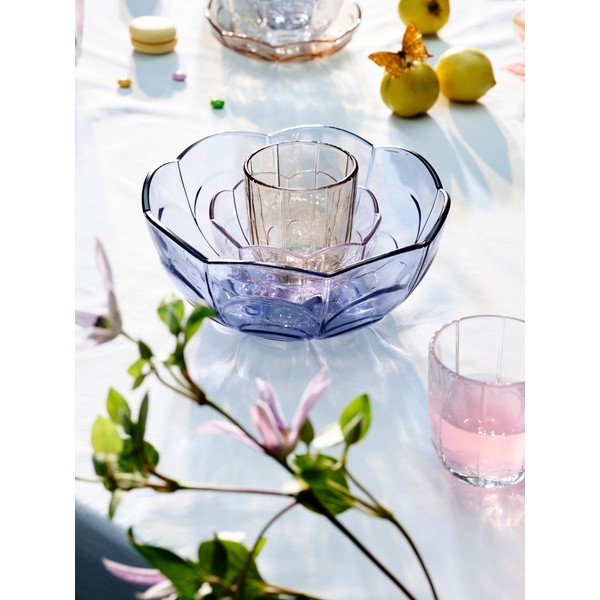 Jasnoniebieska szklana miska ø 23 cm Lily – Holmegaard-image-2