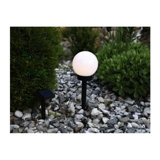 Solarna lampa ogrodowa LED Star Trading Globus, ⌀ 15 cm