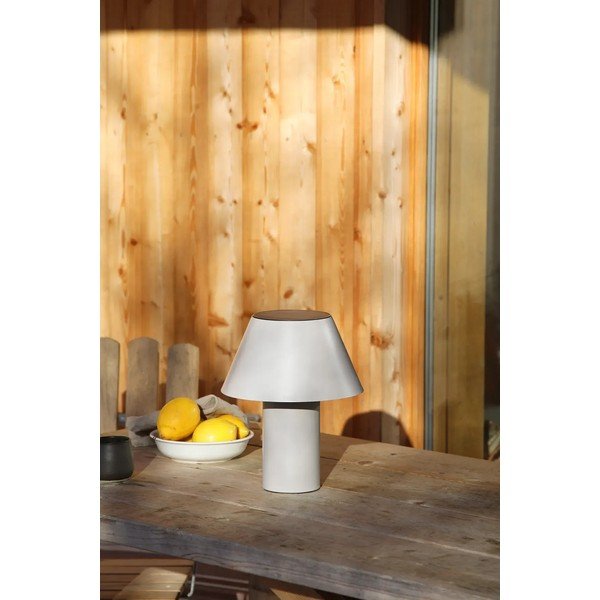 Lampa zewnętrzna stołowa LED ze ściemniaczem solarna/na USB ø 25 cm Vivo – Markslöjd-image-1