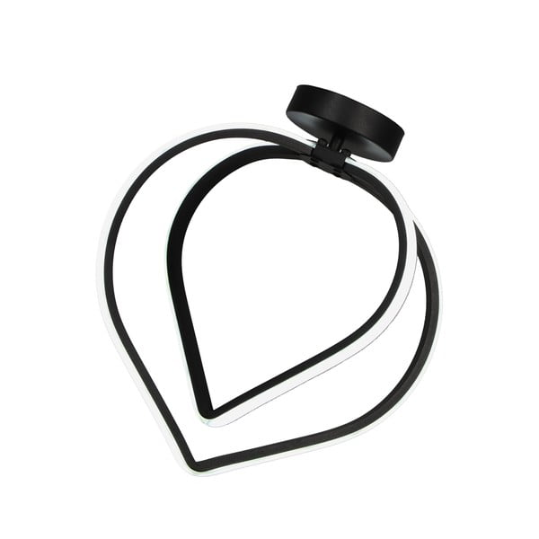 Czarna metalowa lampa sufitowa LED Pars – Squid Lighting-image-3