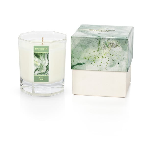 Świeczka w pojemniku o zapachu lilii i jaśminu Bahoma London Octagonal Candle in Rigid Box