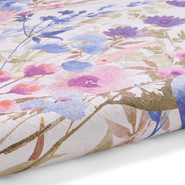 Fioletowy chodnik odpowiedni do prania 61x170 cm Country Floral – Catherine Lansfield-image-3