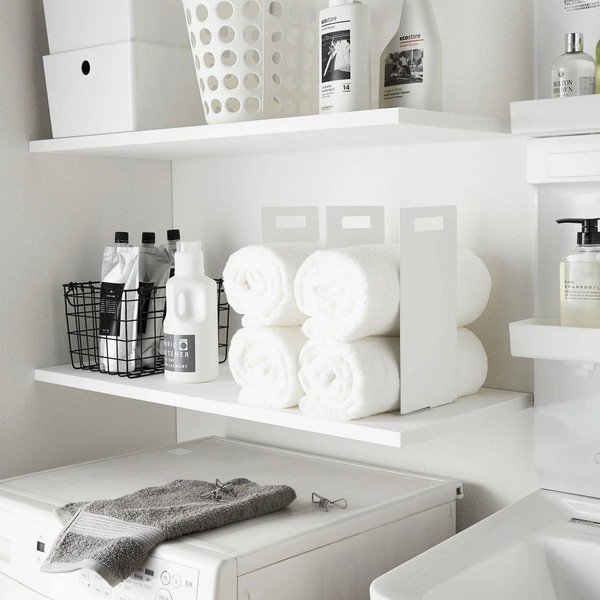 Białe metalowe stojaki na ręczniki 2 szt. Tower – YAMAZAKI-image-1