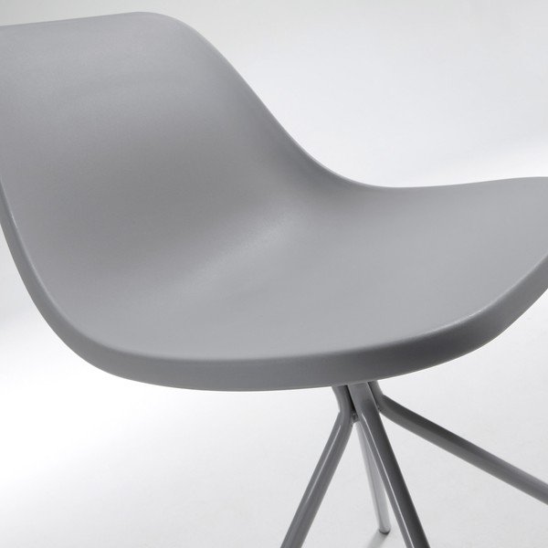 Szare krzesło Kave Home Mint-image-1