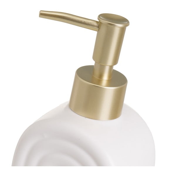 Biały zestaw akcesoriów łazienkowych ceramiczny – Casa Selección-image-3