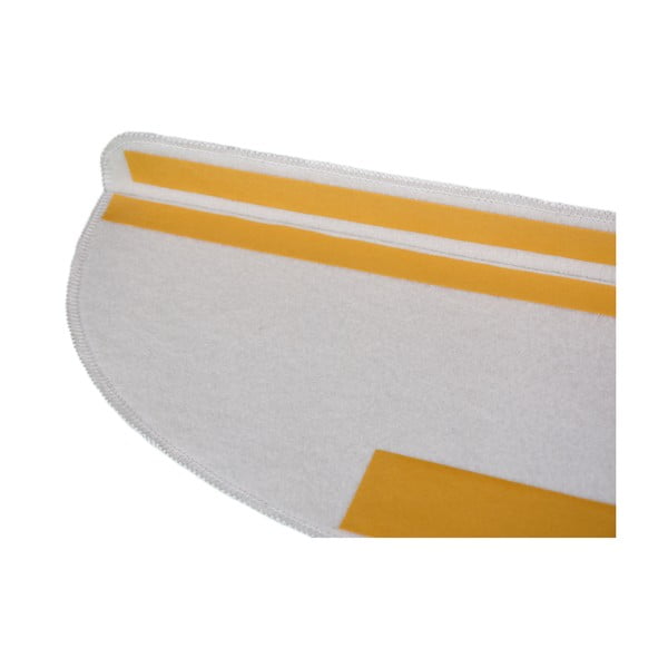 Kremowo-jasnobrązowe dywaniki na schody zestaw 16 szt. 20x65 cm Golden Marble – Vitaus-image-3