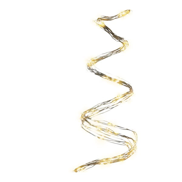 Przezroczysta girlanda świetlna LED DecoKing Lights, 180 lampek, dł. 1,5 m-image-2