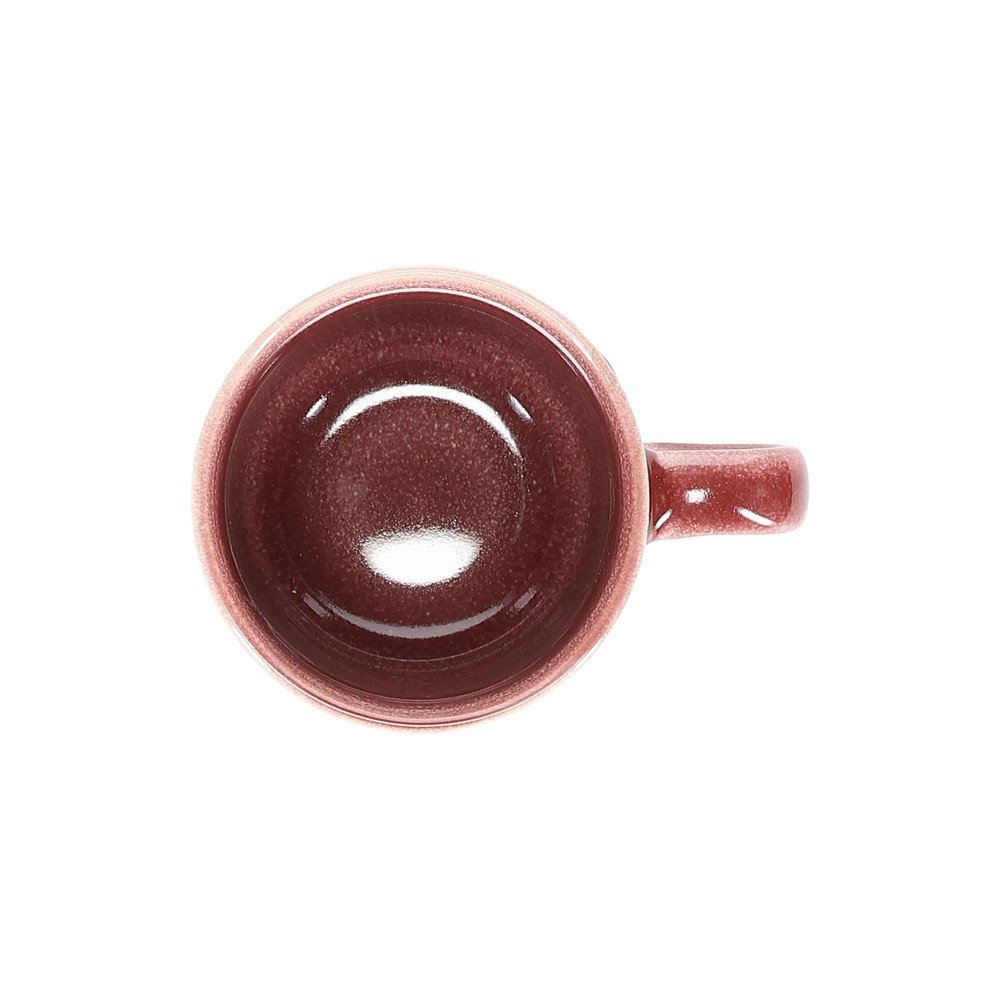 Bordowa kamionkowa filiżanka 220 ml Duna – ONA (zdjęcie 5)