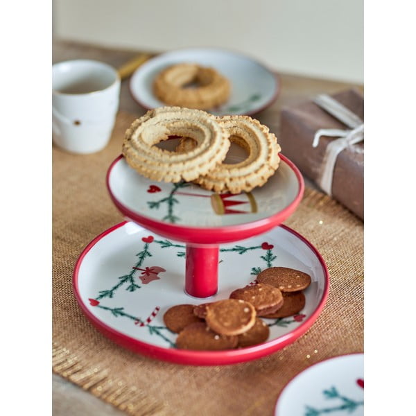 Kamionkowa etażerka ze świątecznym motywem Yule – Bloomingville-image-1