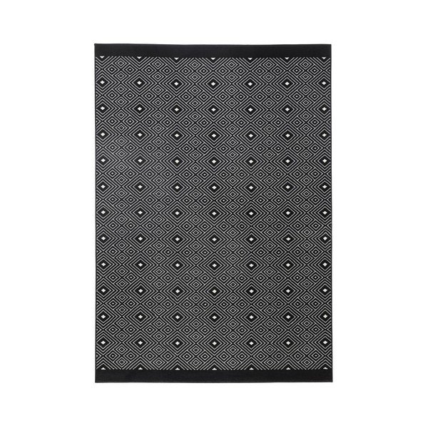Czarny dywan Hanse Home Quadrangle, 200x290 cm