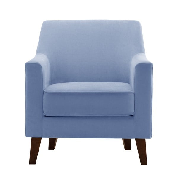 Błękitny fotel Jalouse Maison Kylie