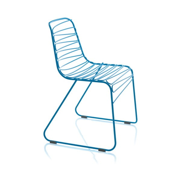 Niebieskie krzesło Magis Flux