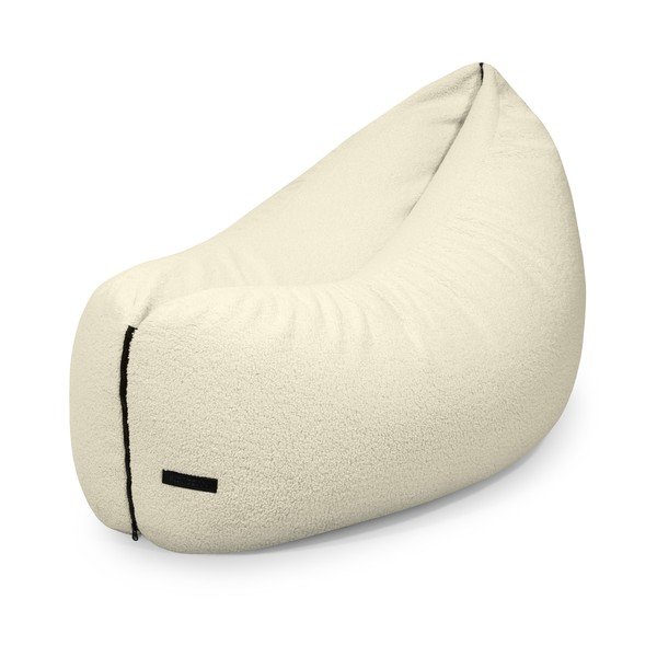 Kremowy dziecięcy worek do siedzenia z materiału bouclé Clip Clap 115 – SLOWDOWN