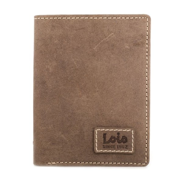 Skórzany portfel Lois Simple, 11x8 cm