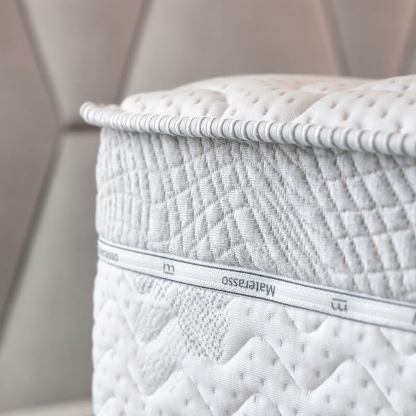 Średnio twardy sprężynowy materac 160x200 cm Greengel Senior – Materasso-image-3