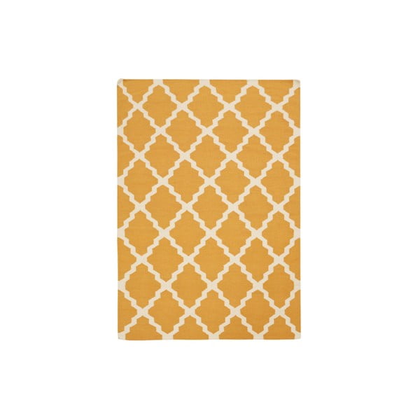 Ręcznie tkany dywan Kilim Design Four Orange, 160x230 cm