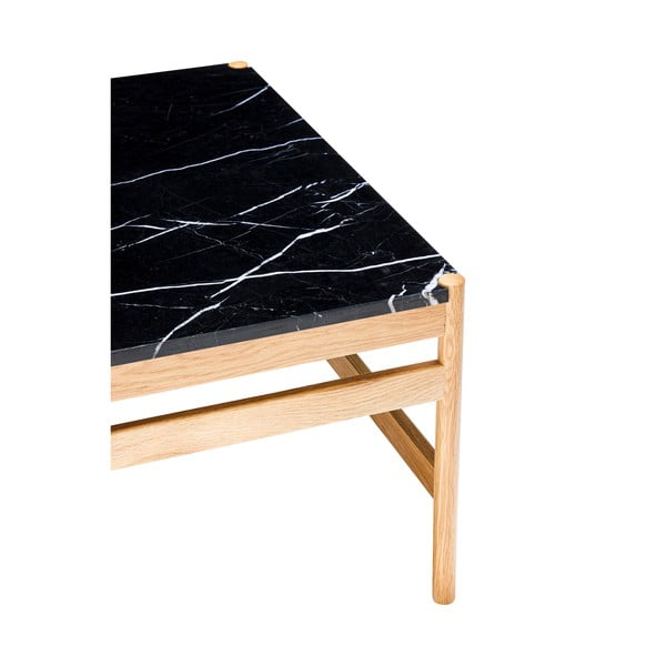 Marmurowy stolik 40x60 cm Raw – Hübsch-image-2