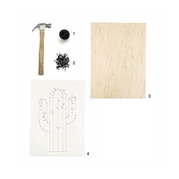 Obraz DIY Really Nice Things Cactus, 40x60 cm-image-1