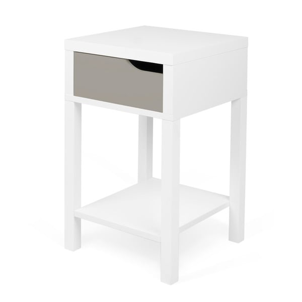 Stolik nocny Side Table Grey-image-1