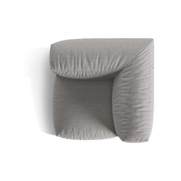 Jasnoszary moduł sofy (strona zmienna) Martina – Micadoni Home-image-3