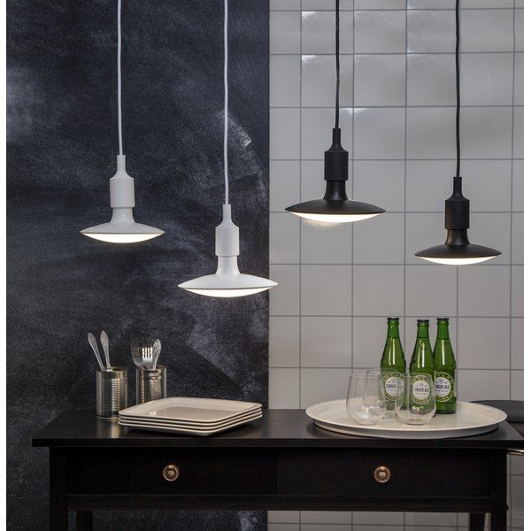 Biała lampa wisząca – Star Trading-image-1