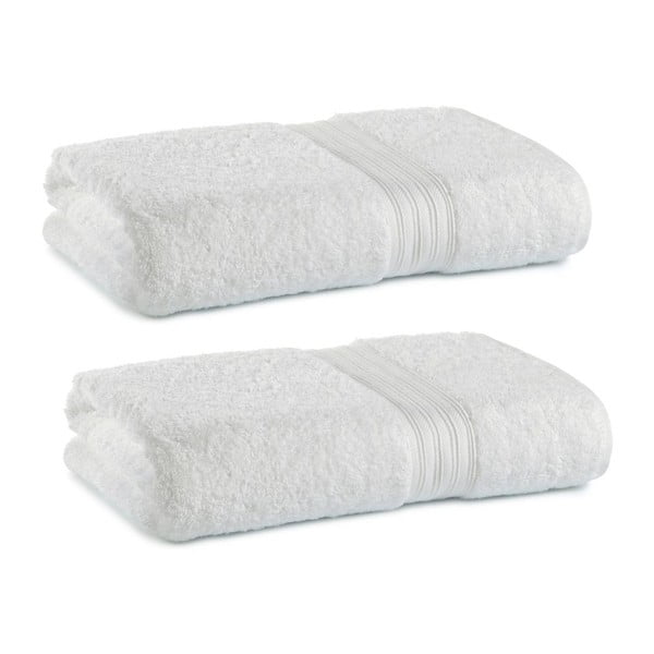 Zestaw 2 ręczników Indulgence Victoria White, 41x71 cm