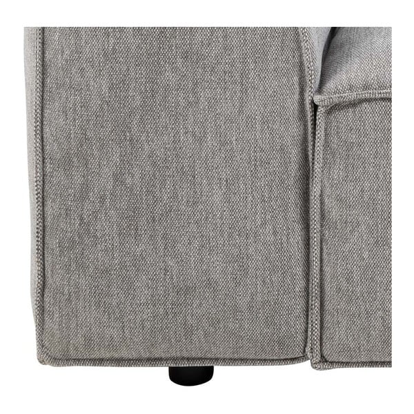 Jasnoszary końcowy moduł sofy Bonami Selection Fairfield, lewostronny-image-1