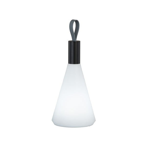 Biało-czarna lampa stołowa LED (wysokość 31,5 cm) Prian – Fischer & Honsel