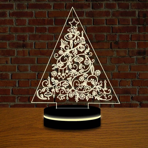 Lampa z efektem 3D Christmas no. 9