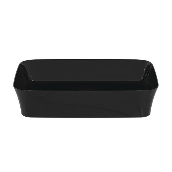 Ceramiczna umywalka w kolorze czerni z połyskiem 55x38 cm Ipalyss – Ideal Standard-image-3