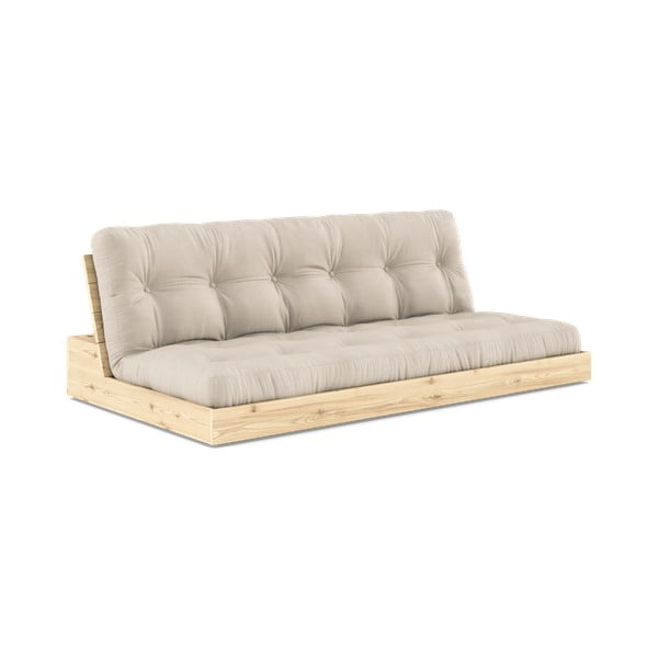 Beżowa rozkładana sofa 196 cm Base – Karup Design