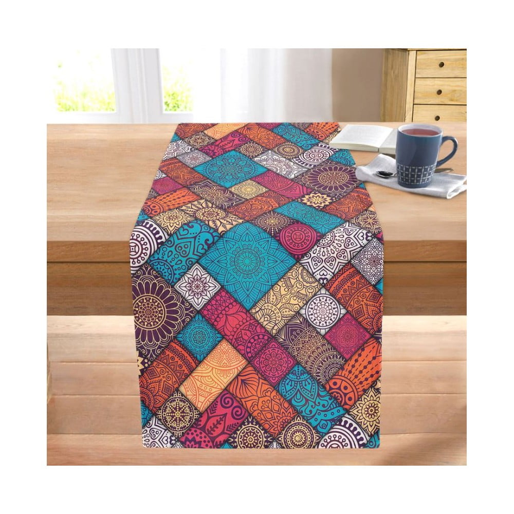 Bieżnik 40x130 cm Mandala Tiles – Mila Home (zdjęcie 3)