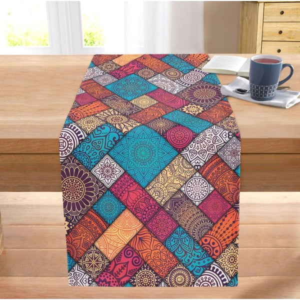 Bieżnik 40x130 cm Mandala Tiles – Mila Home-image-2