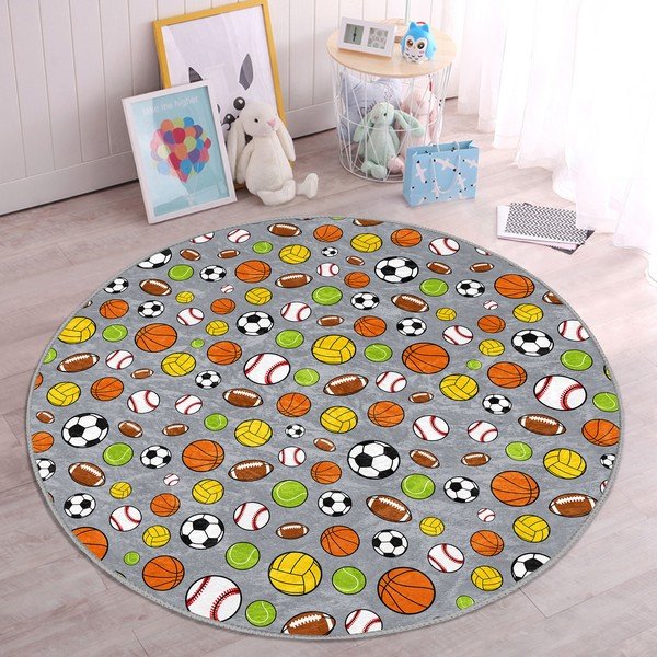Dywan dziecięcy ø 80 cm Comfort – Mila Home-image-2