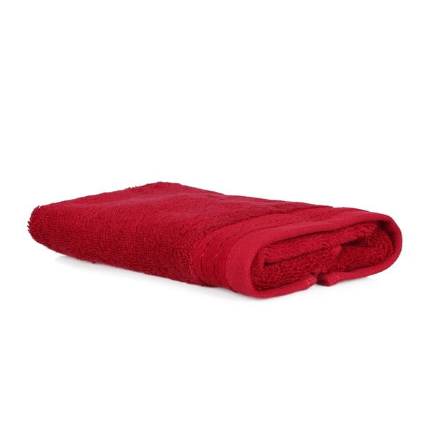 Czerwony ręcznik Marry, 30x50 cm