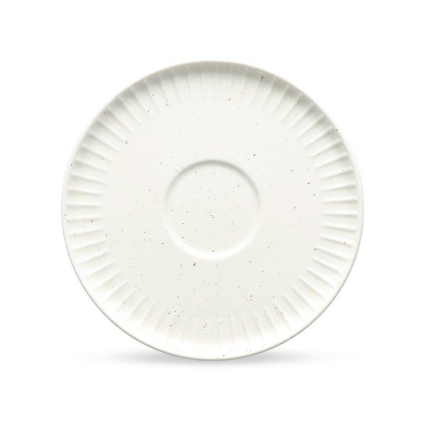 Biały spodek ø 14,5 cm Ora Gloss – Salt&Pepper