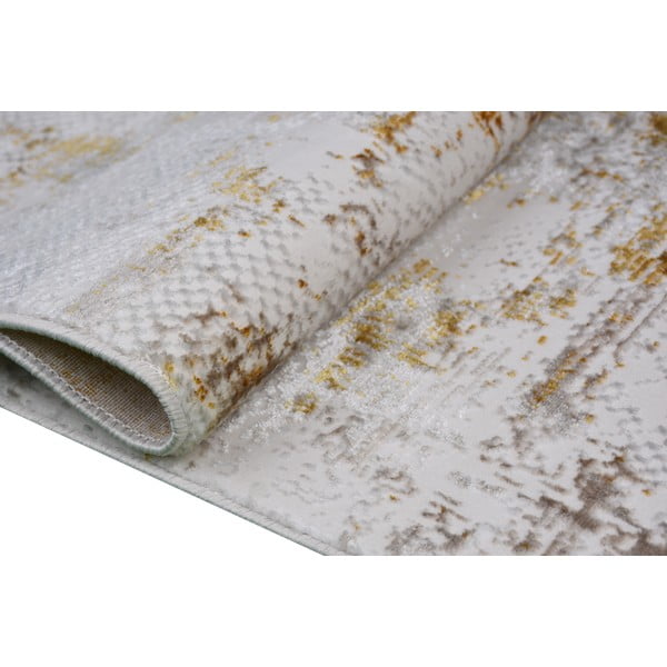 Kremowy/w kolorze złota dywan odpowiedni do prania 120x180 cm Gold – Vitaus-image-2