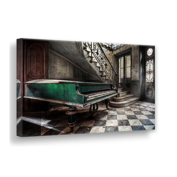 Obraz Styler Canvas Silver Uno Piano, 85x113 cm-image-1