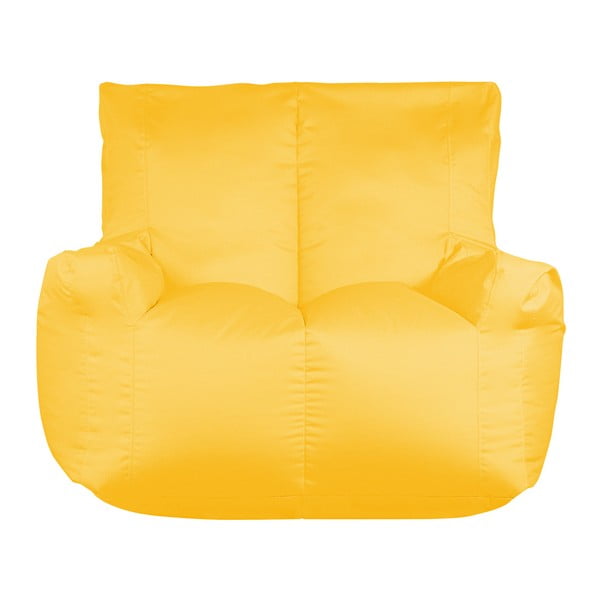 Żółty worek do siedzenia dwuosobowy Sit and Chill Coron