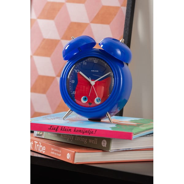 Budzik dla dzieci ø 15 cm Peekaboo Cat – Karlsson-image-2