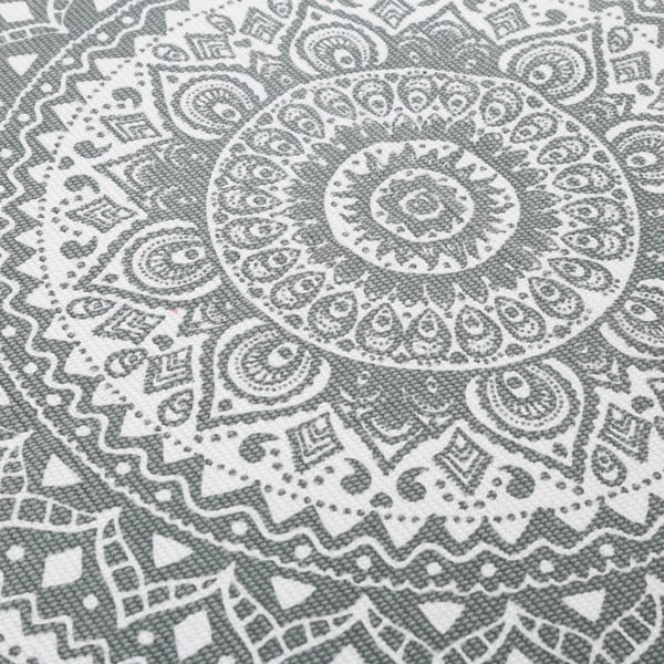 Zestaw 2 szarych okrągłych dywanów Unimasa, ⌀ 90 cm-image-2