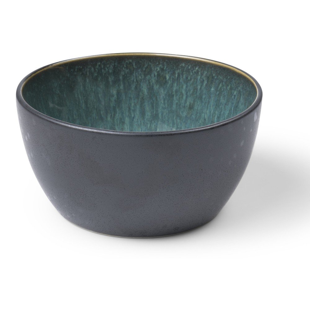 Zielona/czarna kamionkowa miska Gastro Green/Black – Bitz