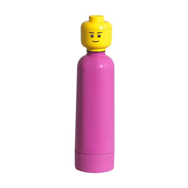 Butelka Lego, różowa