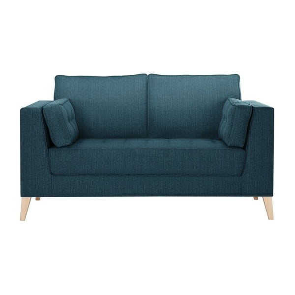 Niebieska sofa dwuosobowa Stella Cadente Atalaia