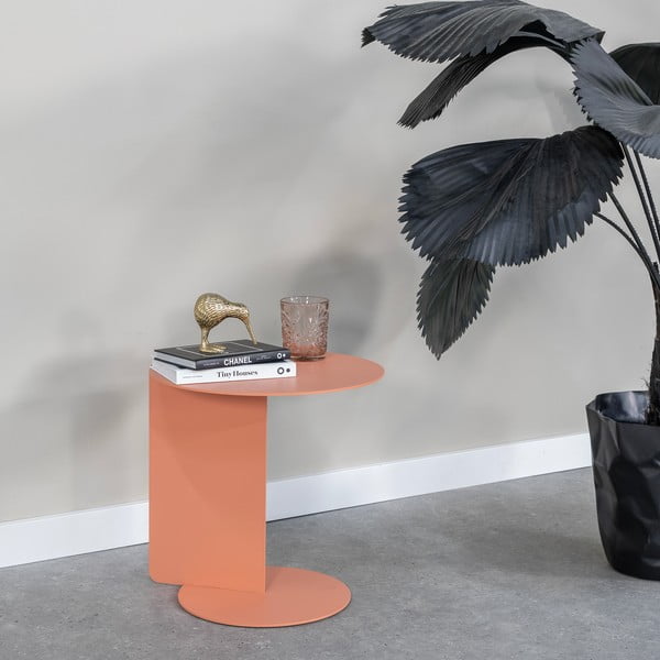 Metalowy okrągły stolik ø 40 cm Salsa – Spinder Design-image-1