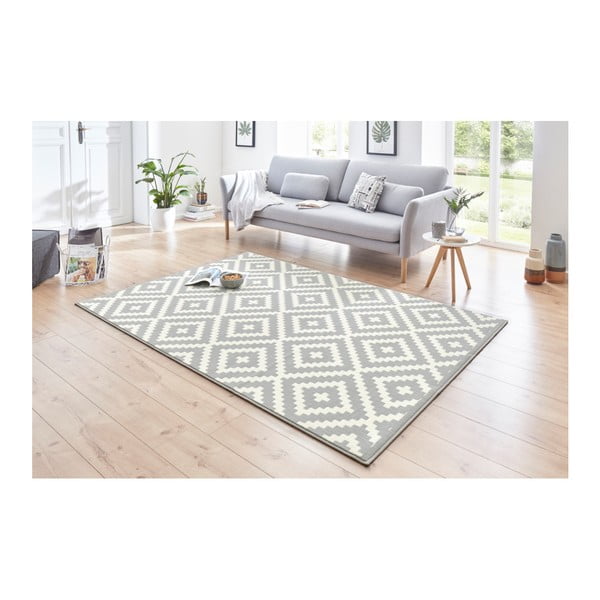 Szaro-kremowy dywan Hanse Home Celebration Native, 120x170 cm-image-1