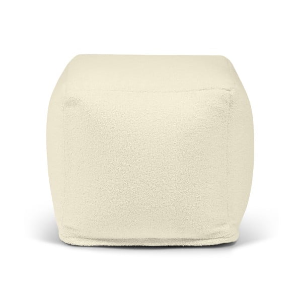 Brązowy worek do siedzenia z materiału bouclé Up! MooG – SLOWDOWN-image-4