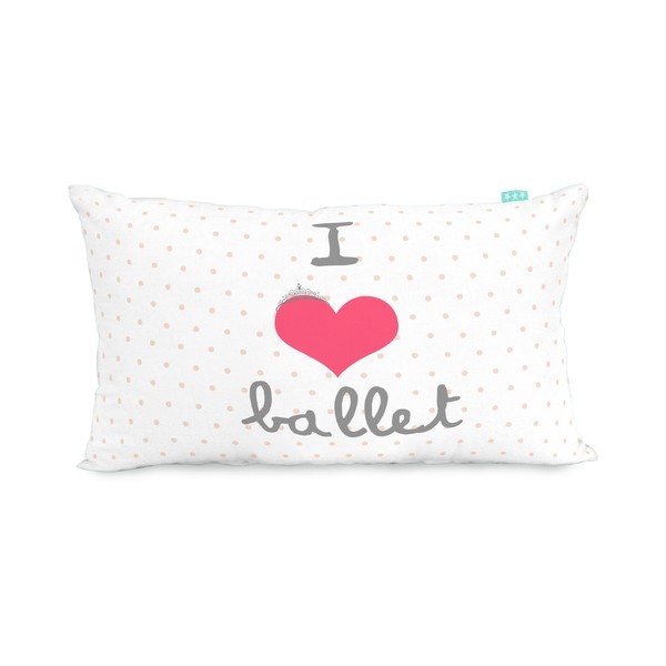 Dwustronna poszewka na poduszkę Ballerina, 50x30 cm-image-2