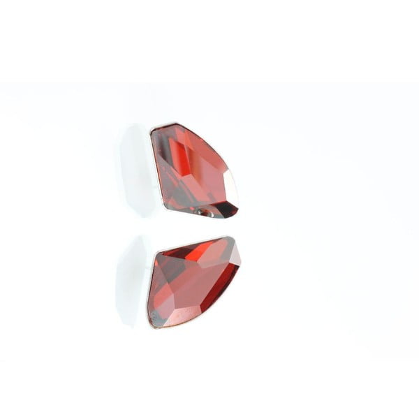 Kolczyki Yasmine Crystals Red-image-1